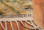 Vintage Swedish Rya Rug Marta Maas Fjatterstorm 46888 Designer Initials Nazmiyal