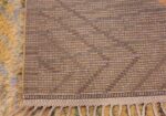 Vintage Swedish Rya Rug Marta Maas Fjatterstorm 46888 Woven Knots Nazmiyal
