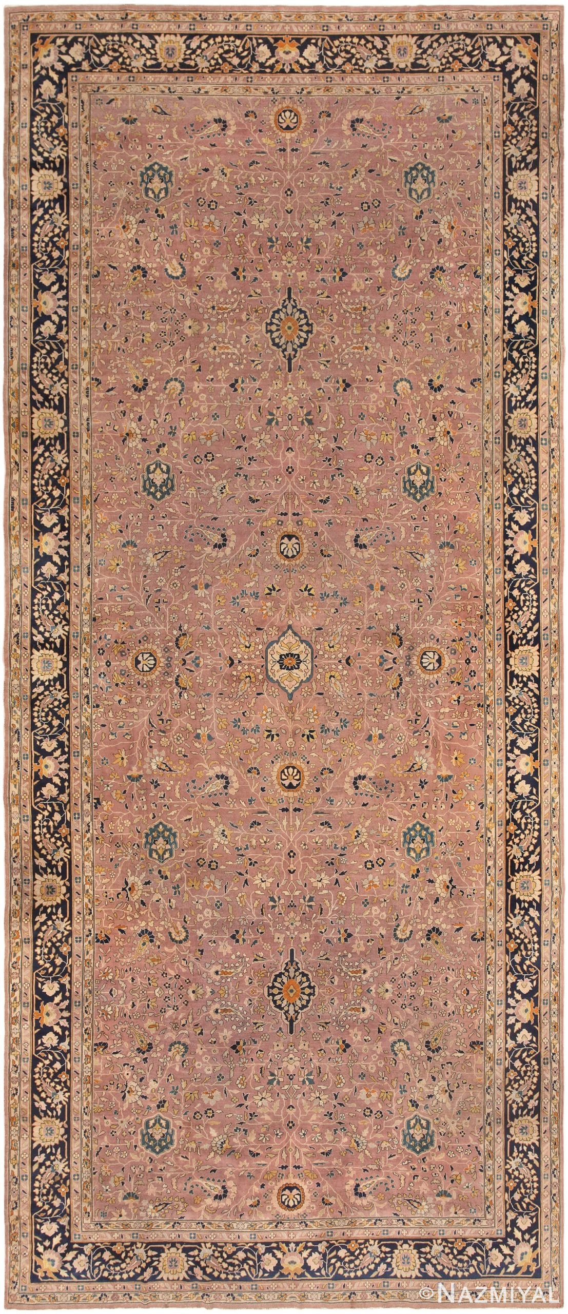 Antique Indian Rug 46761 Nazmiyal