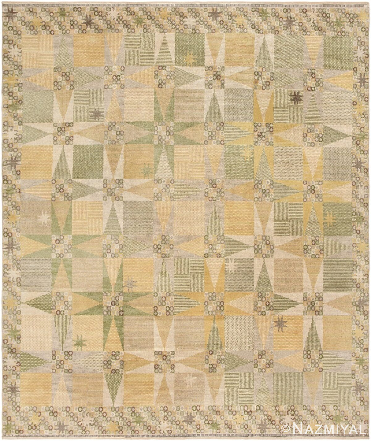 Vintage Scandinavian Pile Rug By Barbro Nilsson for Marta Maas 46848 Nazmiyal