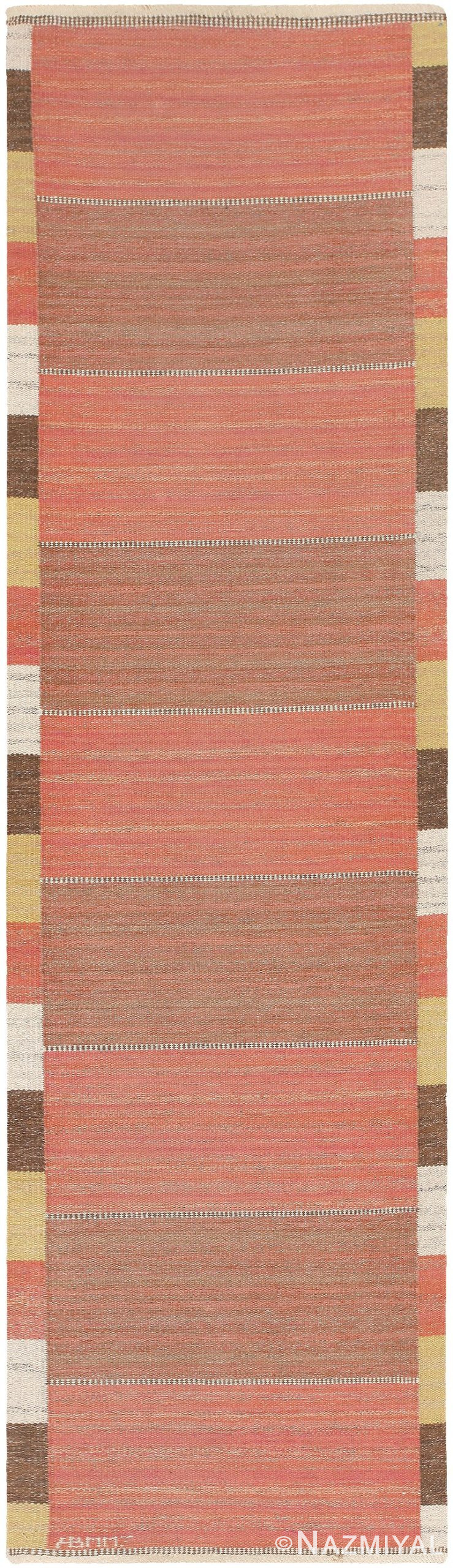 Vintage Swedish Marta Maas Fjetterstrom Rug 46843 Nazmiyal Rugs