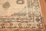 Antique East Turkestan Khotan Rug 46816 Side Corner Nazmiyal