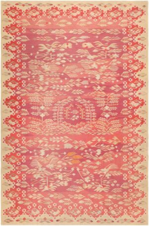Antique Romanian Bessarabian Kilim 46906 Nazmiyal