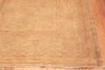 Corner Antique Turkish Oushak carpet 46814 by Nazmiyal