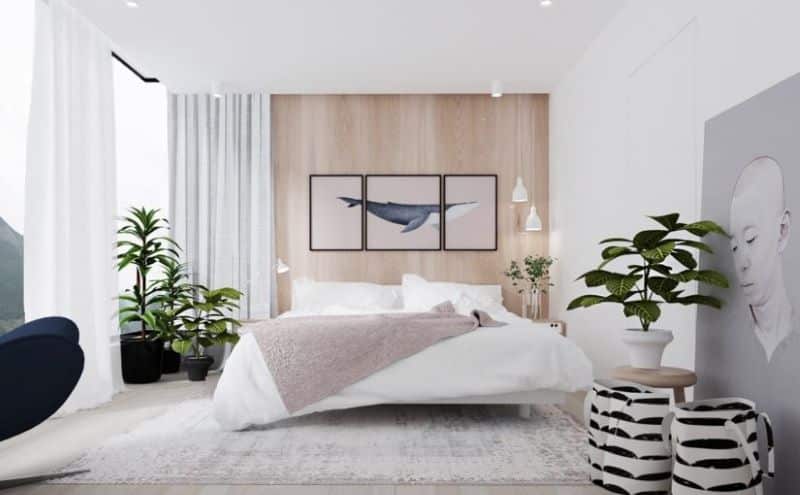 Minimalist Interior Bedroom Nazmiyal