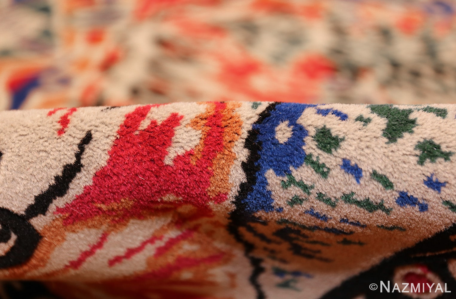 vintage italian missoni Ski resorts rug 46933 pile Nazmiyal
