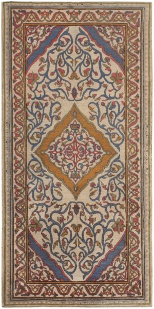 Antique Israel “Shir Hashirim” Rug 46704 Nazmiyal