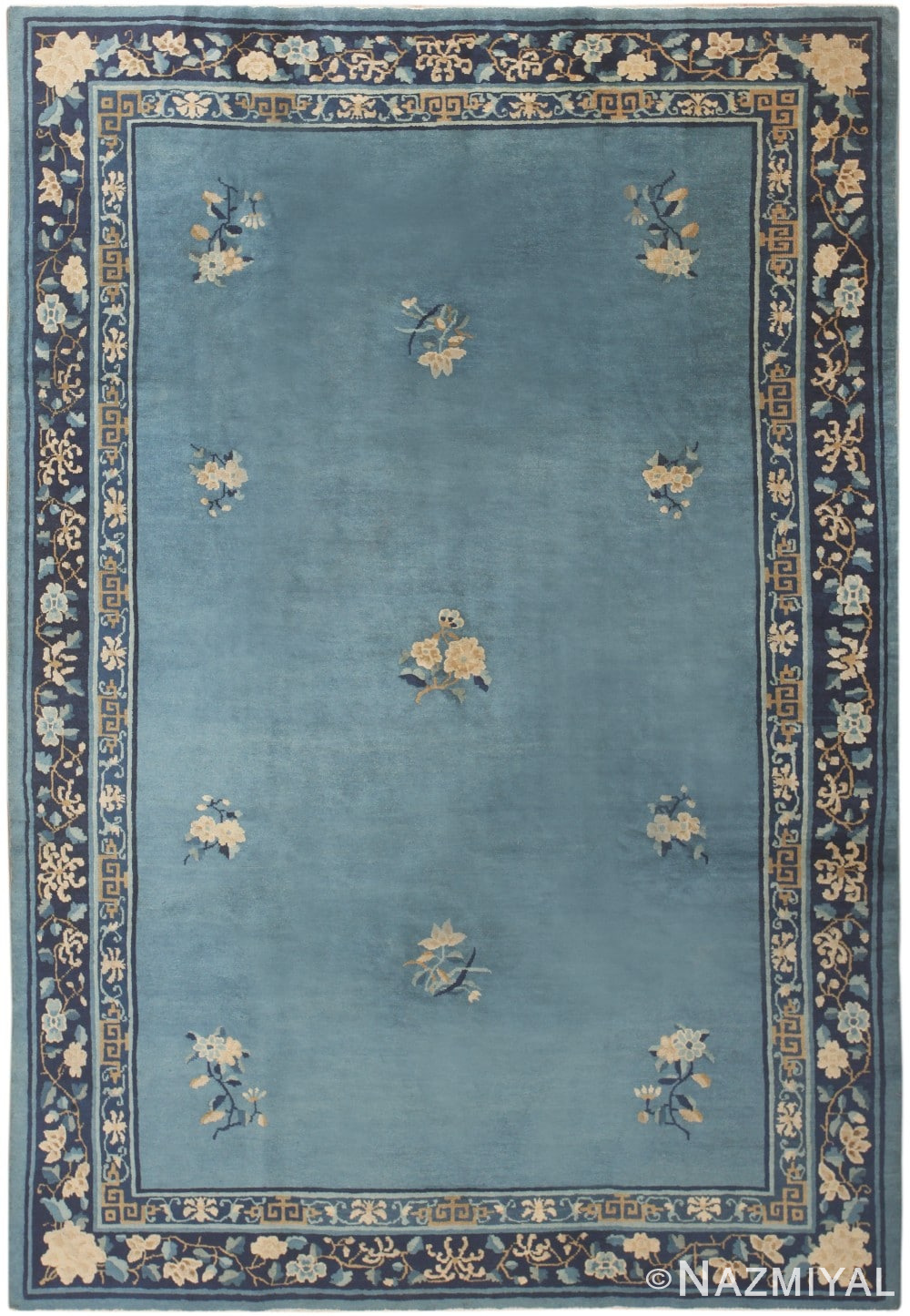 Antique Chinese Carpet 46949 Nazmiyal