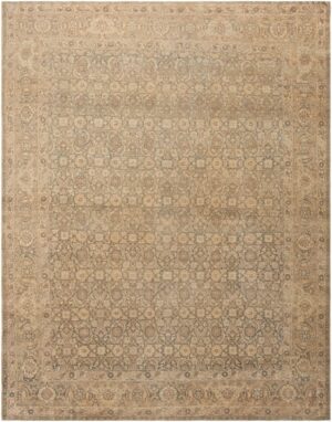 Antique Persian Tabriz Rug 46952 Nazmiyal