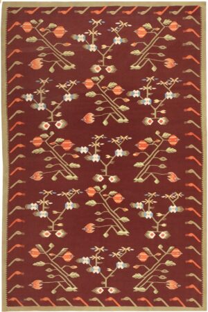 Antique Bessarabian Kilim 47037 Nazmiyal