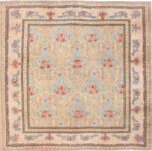 Antique Hereke Turkish Rug 47043 Nazmiyal