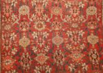 antique persian bidjar rug 44210 field Nazmiyal