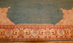 antique turkish oushak rug 47046 border Nazmiyal
