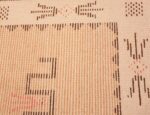 Back detail Vintage Scandinavian rug 47000 by Nazmiyal