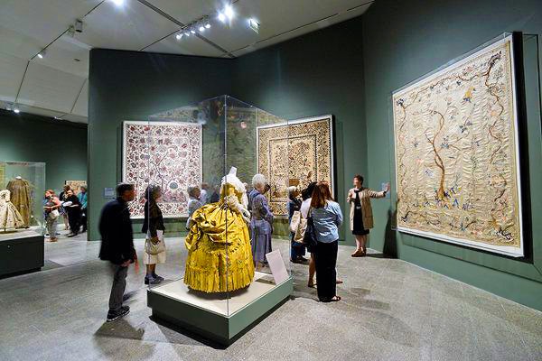 Tree Of Life Tapestry At The Met Museum Antique Textile Exhibit Tree Of Life Tapestry At The Met Museum Antique Textile Exhibit by Nazmiyal