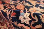 vintage navy color persian bidjar rug 46734 pile Nazmiyal