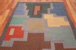 Vintage Scandinavian Swedish Runner Rug 47028 Top Design Nazmiyal