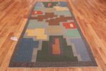 Vintage Scandinavian Swedish Runner Rug 47028 Field Design Nazmiyal