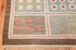 vintage scandinavian swedish rug 47006 corner Nazmiyal