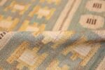 vintage scandinavian swedish rug 47006 pile Nazmiyal