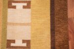 vintage swedish rug by ingegerd silow 47009 border Nazmiyal