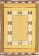 Vintage Swedish Rug by Ingegerd Silow 47009 Nazmiyal