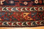 antique caucasian kazak rug 47070 detail Nazmiyal