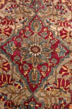 Antique Mohtashem Kashan Persian Rug 47047 by Nazmiyal
