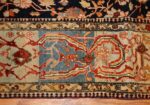 antique persian mohtashem kashan rug 47051 detail Nazmiyal