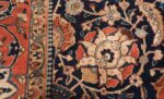 antique persian tabriz rug 47064 leaf Nazmiyal