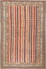 Antique Shirvan Caucasian Rug 47056 Nazmiyal