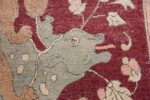 Antique Turkish Hereke Rug 45620 Cow Head Nazmiyal