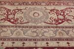Antique Turkish Hereke Rug 45620 Horizontal Border Nazmiyal