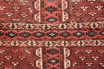 antique west turkestan yomut rug 47068 cross Nazmiyal