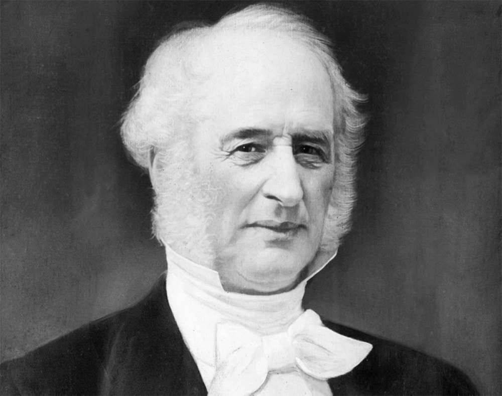 Portrait Of Cornelius Vanderbilt Portrait Of Cornelius Vanderbilt - Nazmiyal Rugs