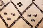 vintage beni ourain moroccan rug 47101 design Nazmiyal