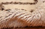 vintage beni ourain moroccan rug 47101 pile Nazmiyal