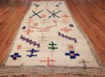 vintage moroccan rug 47098 weave Nazmiyal