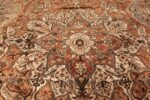 vintage persian bakhtiari rug 46836 medallion Nazmiyal