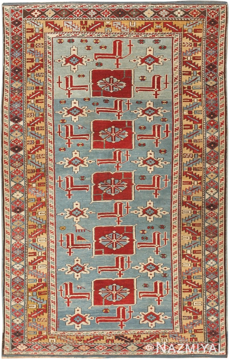 Antique Karakashly Caucasian Rug 47061 Nazmiyal