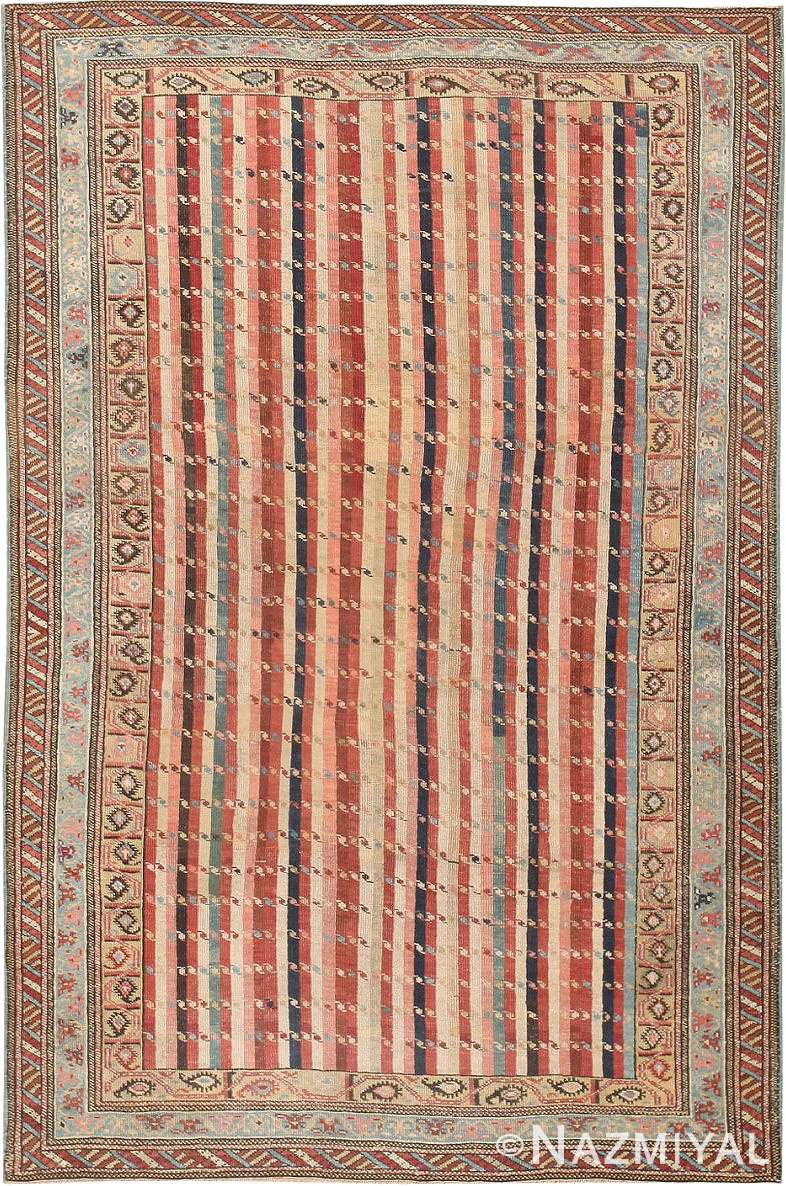 Antique Shirvan Caucasian Rug 47056 Nazmiyal
