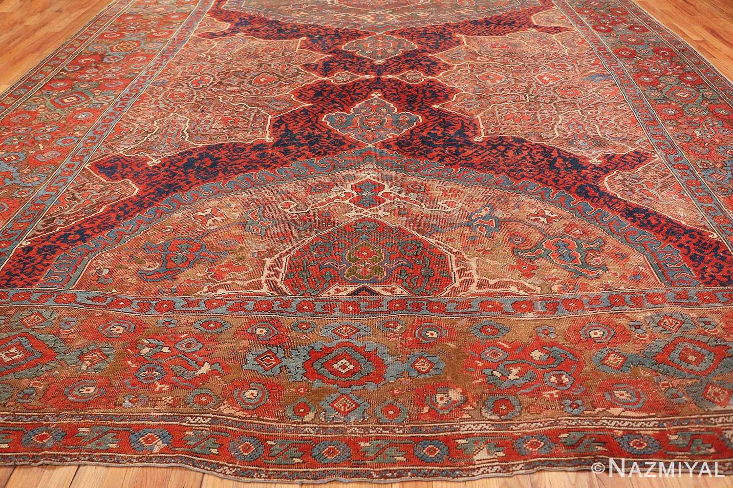 Tribal Oversize Rugs Turkish Rug Vintage Rug Large Carpet 8372 61x122 inches Red Carpet Handwoven Salon Carpet Oushak Carpet