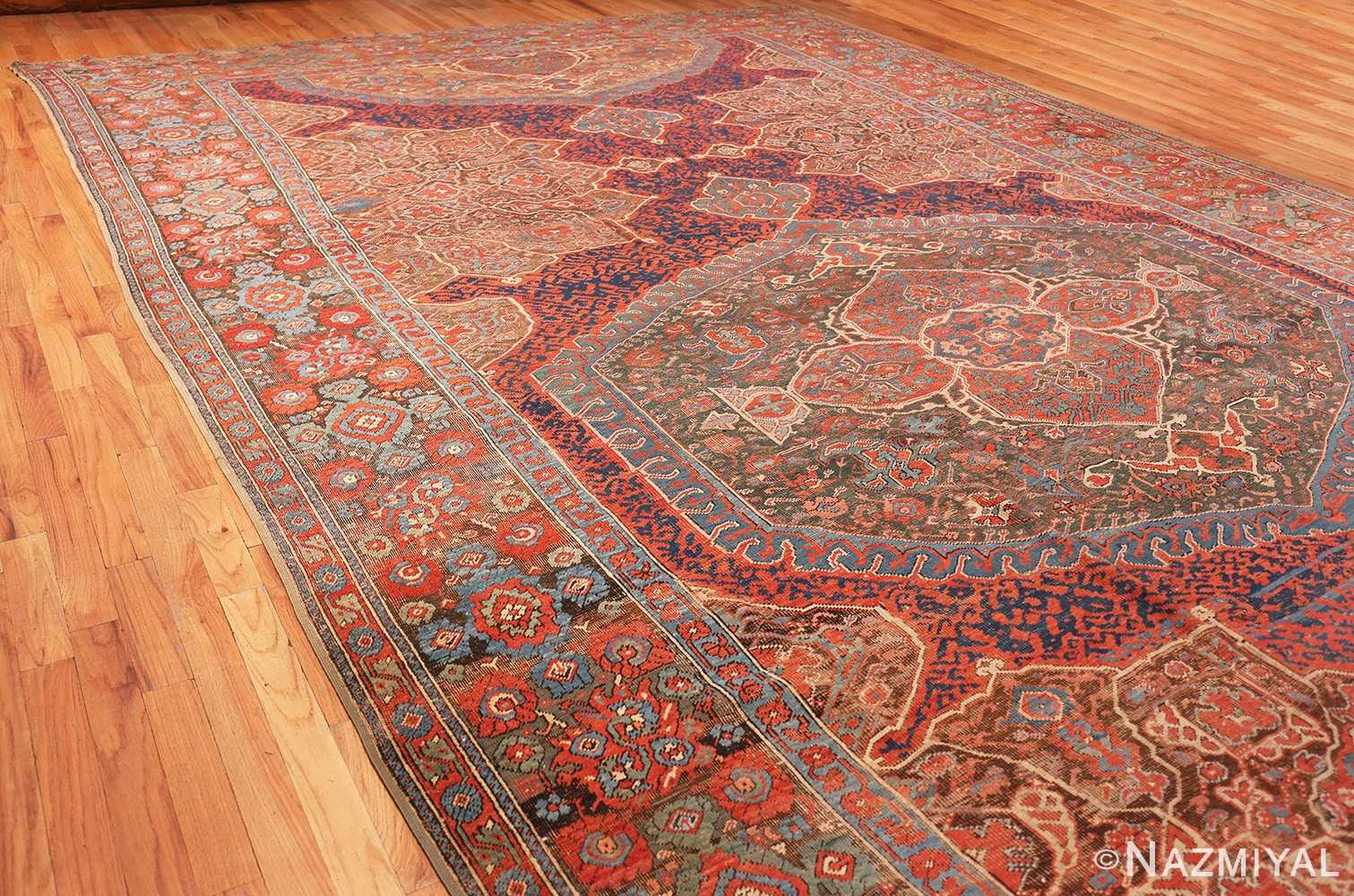 Oversize Carpet Decorative Living Room Rug 4908 Oushak Carpet Large Carpet Vintage Rug 65x111 inches Beige Rug Turkish Rug