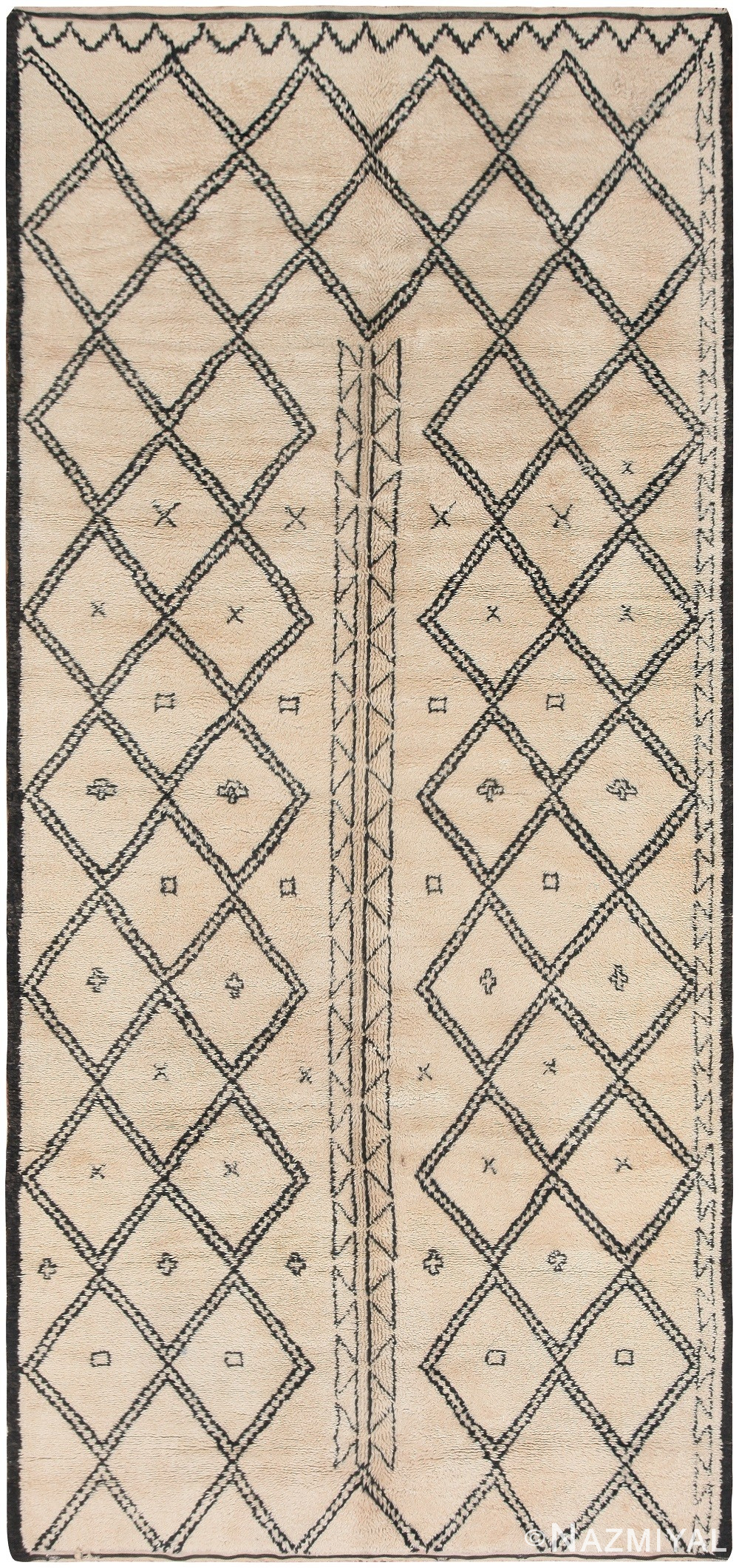 Vintage Moroccan Rug 47082 Nazmiyal Antique Rugs