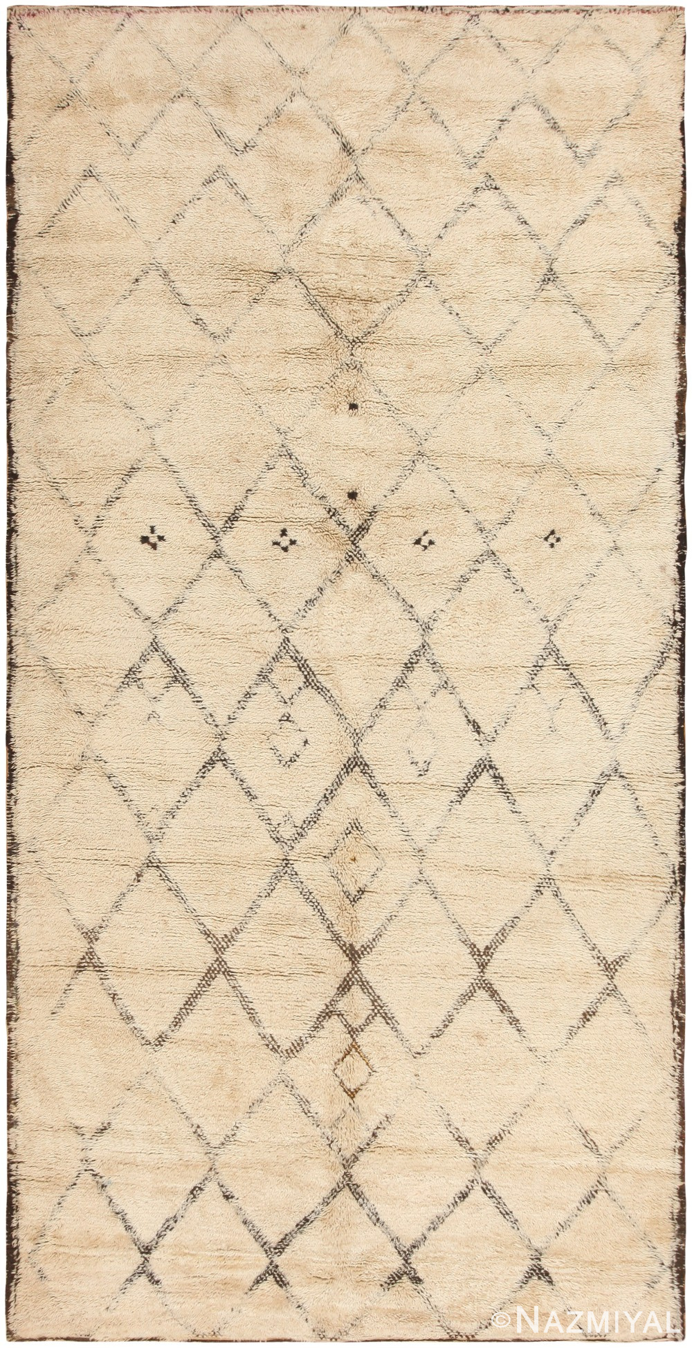 Vintage Moroccan Rug 47093 Detail/Large View