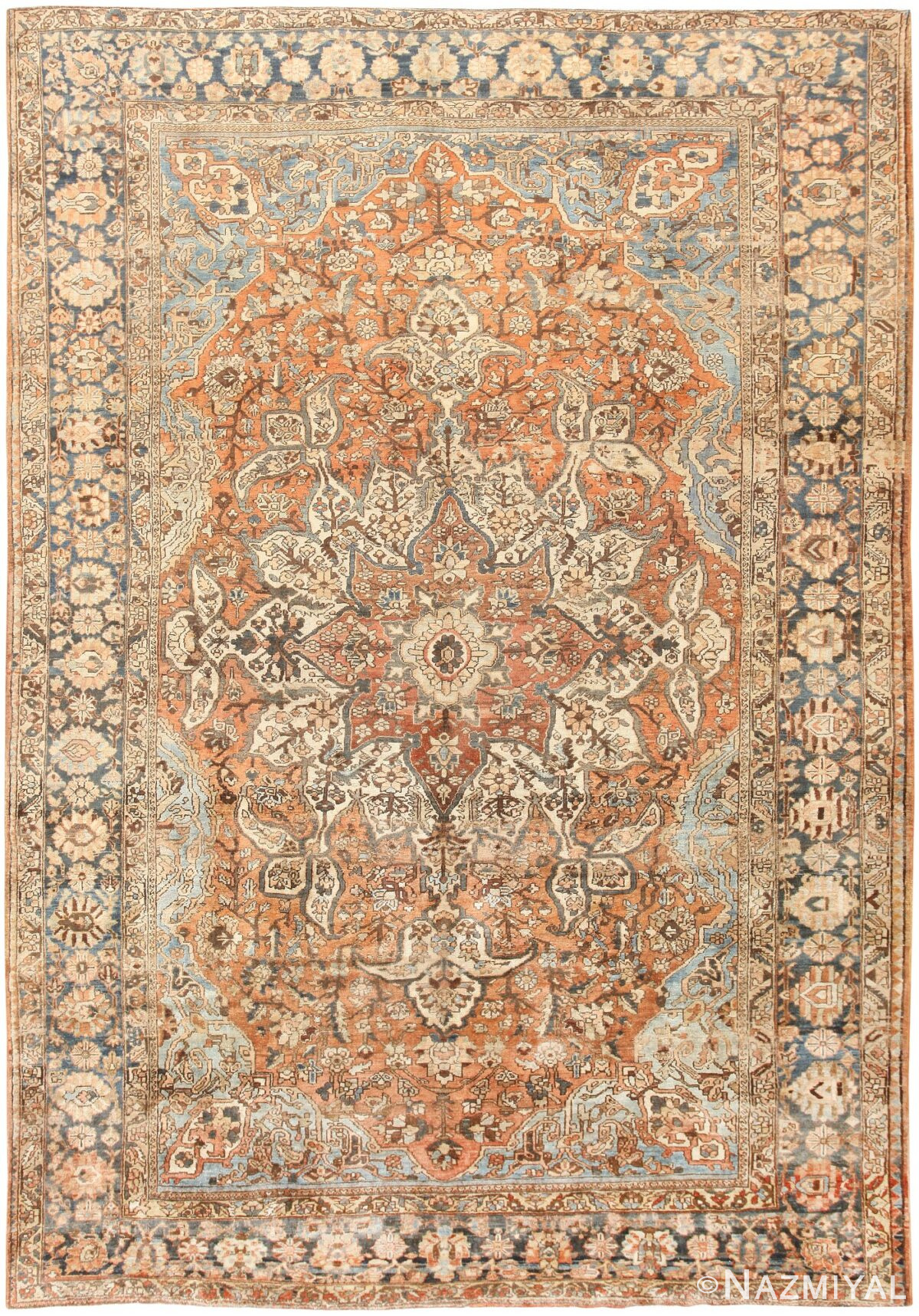 Vintage Persian Bakhtiari Rug 46836 Large Image