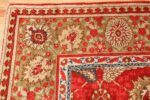 antique arts and crafts donegal irish rug 47137 corner Nazmiyal