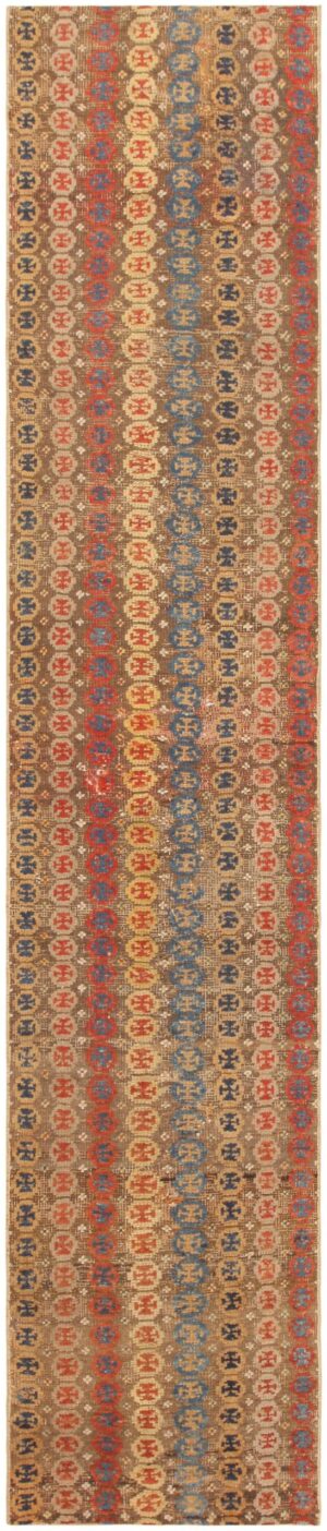 Antique Turkish Oushak Rug 46696 Detail/Large View