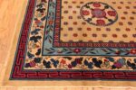 Corner detail antique Chinese rug 47040 by Nazmiyal