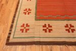 Corner Vintage Scandinavian Swedish Kilim Rug 47144 by Nazmiyal